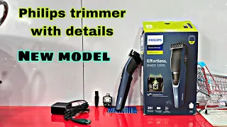 Philips BT3235/15 Beard Trimmer for Men 90 min runtime | philips trimmer review