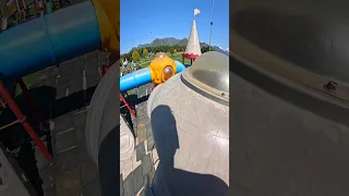 bella ciao playground parkour climbing sliding pov