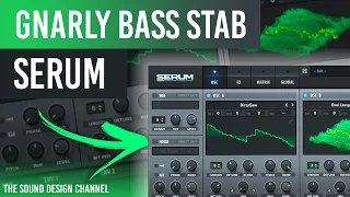 Serum Tutorial | Gnarly Bass Stab, Melodic Techno | Anyma, Tale of Us - Tutorial