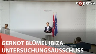 Gernot Blümel Ibiza-untersuchungsausschuss