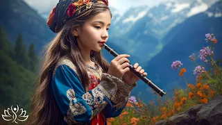 Flauta Tibetana - Eliminar El Estrés, Libera Melatonina Y Toxinas - Calma La Mente Y El Alma