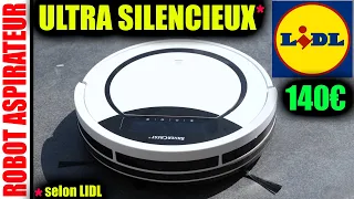 LIDL aspirateur robot SILVERCREST SSR 3000 A1 Ultra silencieux ! (selon LIDL)