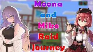 Moona and Miko Sudden Collab for the Raid Journey, its all start from The Elite Translation