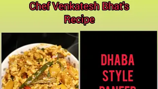 👌😍Paneer Bhurji |Chef Venkatesh Bhat Sir Recipe |😋Yummy Dhaba Style Paneer Bhurji #shorts