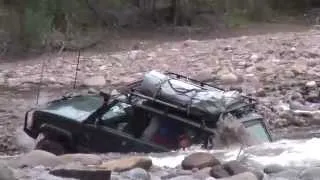 Range Rover river crossing fail & recovery