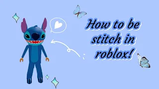 How to be stitch in roblox! (EASY) 💙