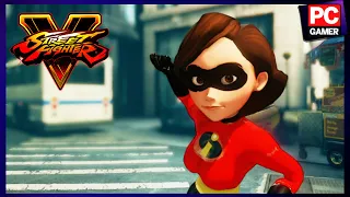 Street Fighter V PC mods - Helen Parr/Elastigirl (The Incredibles) by Remy2FANG