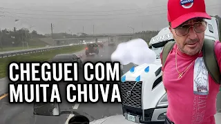 CHEGANDO EM ORLANDO COM MUITA CHUVA