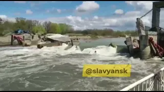 Мост рухнул на Федоровском узле в Краснодарском крае