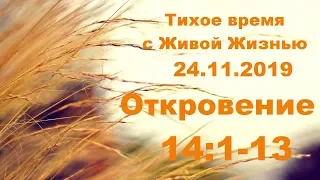 Тихое время с Живой Жизнью: Откровение 13:11–18 (24112019)