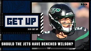 Zach Wilson is on THIN ICE right now - Bart Scott on the Jets benching the QB | Get Up