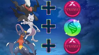 What if Darkrai, Mewtwo, and Garchomp Had Gigantamax and Mega Evolution 🤯😱| #pokemon #fusion #viral