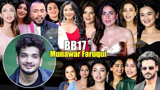Celebrities Supporting ONLY Munawar Faruqui In Bigg Boss 17? | Ankita,Aishwarya,Mannara | MunAra