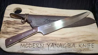 KNIFE MAKING / MODERN YANAGIBA KNIFE 수제칼 만들기 #158