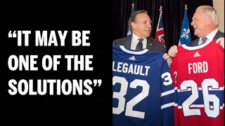 Would François Legault follow Doug Ford's lead on health-care privatization?