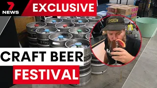 2024 GABS Craft Beer & Cider Festival to open at ICC Sydney | 7 News Australia