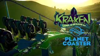 Kraken | Back POV - SeaWorld Orlando (Planet Coaster)