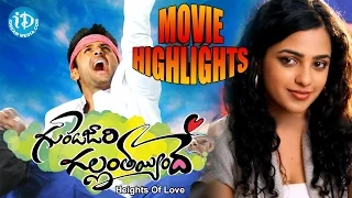 Gunde Jaari Gallanthayyinde Movie Highlights - Nitin | Nithya Menon | Isha Talwar