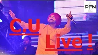Diljit Dosanjh live at Chandigarh university 2018 High End Song HD video ATT PERFORMANCE .diljit