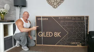 2020 Samsung Q800T 8K QLED unboxing,set up,video & audio demo!