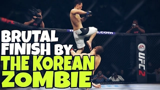 Brutal Finish by Chan Sung Jung | EA SPORTS UFC 2