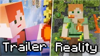 MINECRAFT 1.20 : TRAILER Vs REALITY