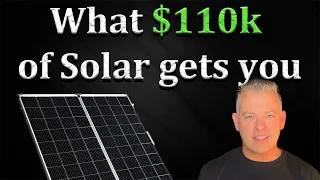 How much Solar does $110k buy you?