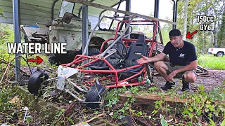 A Hurricane FLOODED our Yerf Dog Go Kart... Will it Run + Ride?