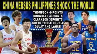 GILAS PILIPINAS vs CHINA - Sobrang Gulat ang Lahat sa Peformance ng Pilipinas! 2k Simulation Game!