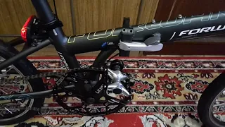 Тюнинг складного велосипеда. Tuning a folding bike Forward Enigma 3.0