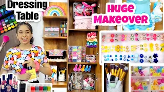 Dressing Table *HUGE* Makeover🎀 & Room Tour!😍✨️ | Riya's Amazing World