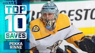 Top 10 Pekka Rinne saves from 2018-19