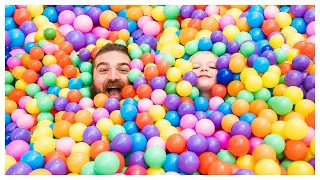 Filling My Nieces Room With 25,000 Ball Pit Balls!!