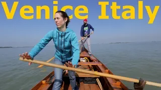 Venice, Italy | First Days Exploring & Learning to Row a Batellina