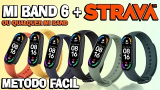 Como Conectar a XIAOMI MI BAND 6 com STRAVA