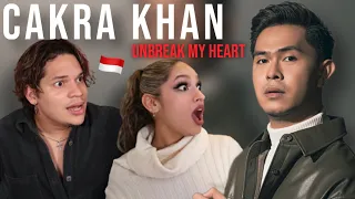 NOW THAT'S A COVER! Waleska & Efra react to Cakra Khan - Unbreak my heart (Toni Braxton)
