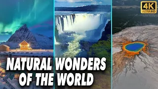 Top 20 Natural Wonders of the World | Travel Video | Tour The Earth [4K Video]