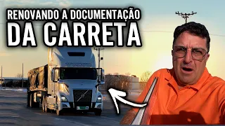 RENOVANDO A DOCUMENTAÇÃO DA CARRETA- A CAMIONTE FICOU PRONTA