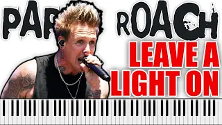PAPA ROACH - Leave A Light On | PIANO COVER (Jacoby Shaddix's vocals)