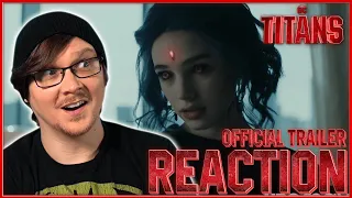 TITANS Season 4 Official Trailer REACTION! HBO MAX