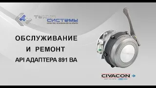 Устройство, обслуживание и ремонт API адаптера Civacon 891ВА