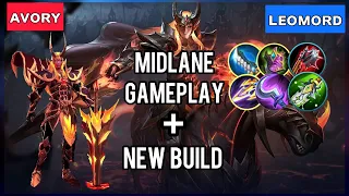 MidLane Leomord Is OP! Tried A New Build! [Top Global Leomord] Avory - Mobile Legends