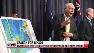 Investigators shift focus search zone for MH 370 further south