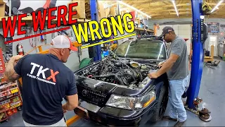 Our Mercury Marauder coyote swap is already being a pain in the ass!