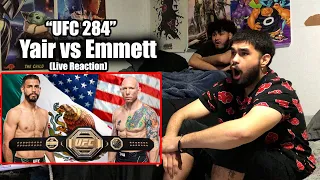 Yair Rodriguez vs Josh Emmett | UFC 284 Live reaction | "Beautiful Striking"