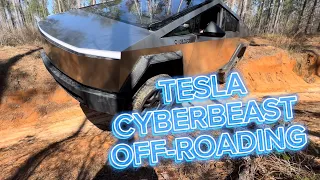 Taking the Tesla Cybertruck OFF ROADING at Vortex Spring Florida