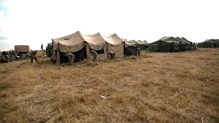 Inside the military base set up near U.S.-Mexico border by Trump administration