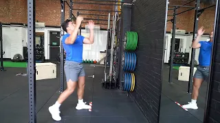 Medicine Ball Squat Jump Into Squat Throw High | Medicine Ball | Strength and Conditioning Exercises