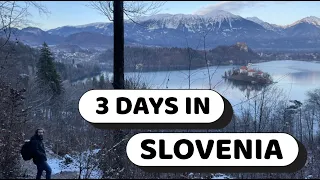 3 Days in Slovenia! Winter 2022: Ljubljana, Lake Bled, Postojna Caves & Predjama Castle