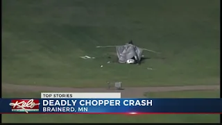 Medical helicopter crash in Brainerd kills nurse and pilot